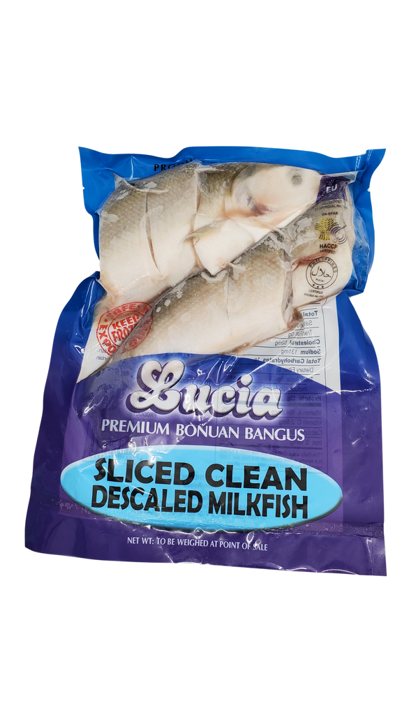 Lucia Sliced Clean Descaled Milkfish
