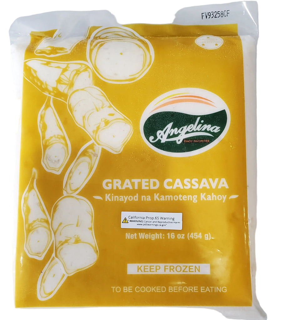Angelina Grated Cassava 16oz – Kinayod na Kamoteng Kahoy | Pinoy