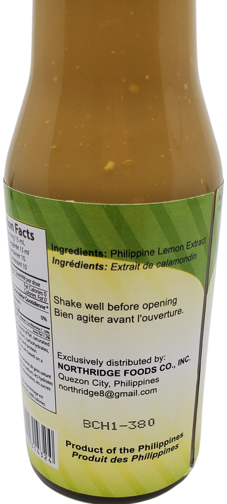 Inday's Best Real Squeezed Calamansi Extract 5.07oz (150ml)