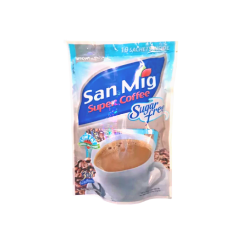 San Mig Super Coffee Sugar Free 3-in-1 (ORIGINAL) 7g x 10