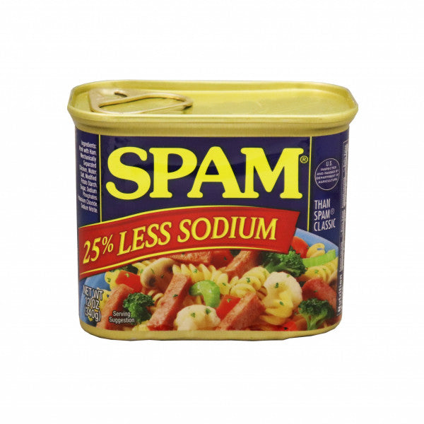 Spam 25% Less Sodium 12oz (340g)