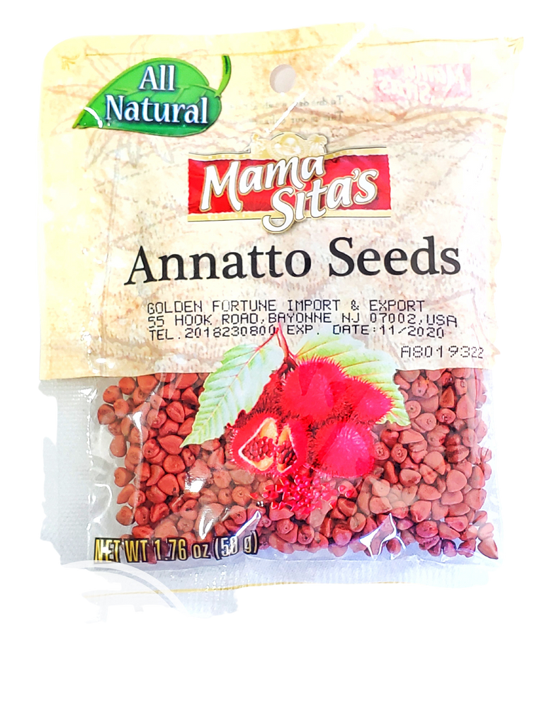 Mama Sitas Annato (Achuete) Seeds 1.76oz (50g)