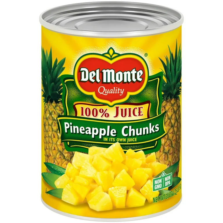 Del Monte Pineapple Chunks 20oz (567g)