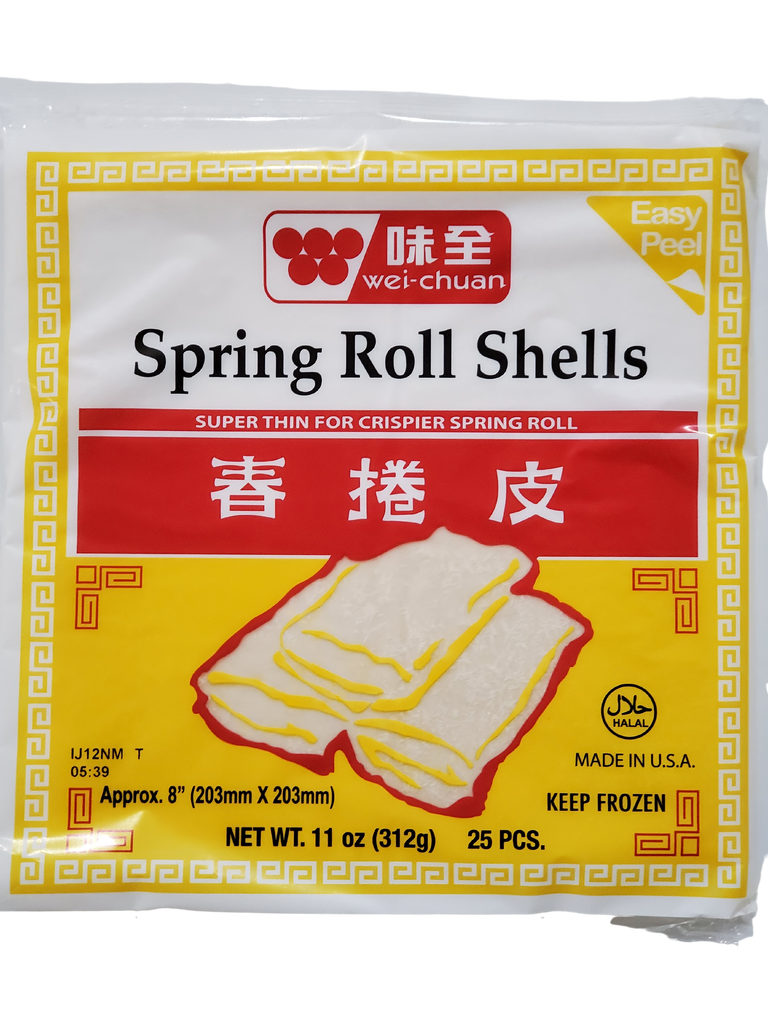 Wei-Chuan Spring Roll Wrapper Shells 11oz (312g)