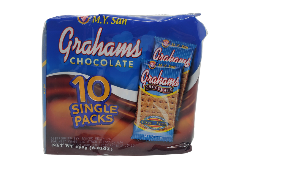 Graham Choco MY San Graham Choco Crackers 25g – Chocolatey & Crispy Snack | Pinoy ...