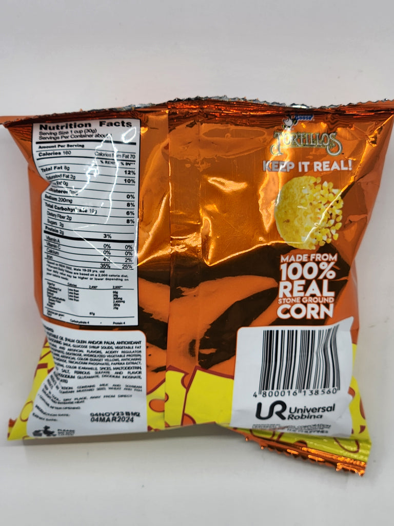 Granny Goose Tortillos CHEESE Flavored Corn Snack