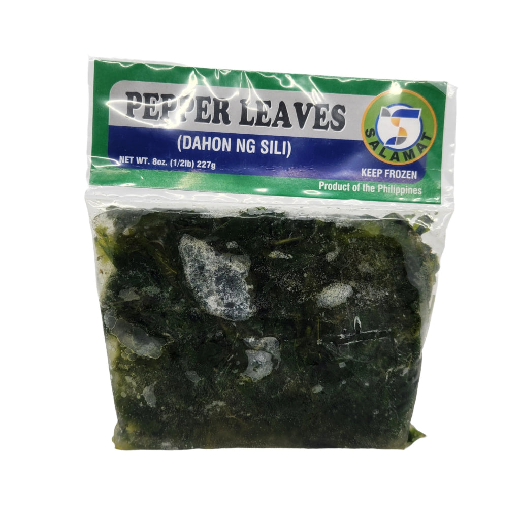 Salamat FROZEN Pepper Leaves (Dahon ng Sili) 227g