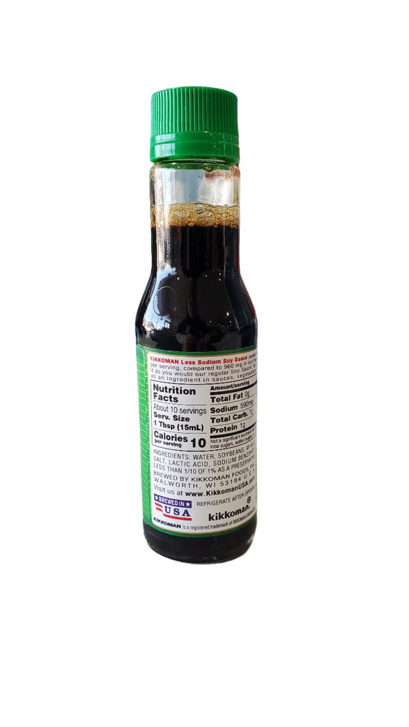 Kikkoman Less Sodium Soy Sauce 5oz (148ml)