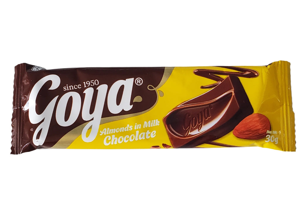 Goya Milk Chocolate with Almonds 30g