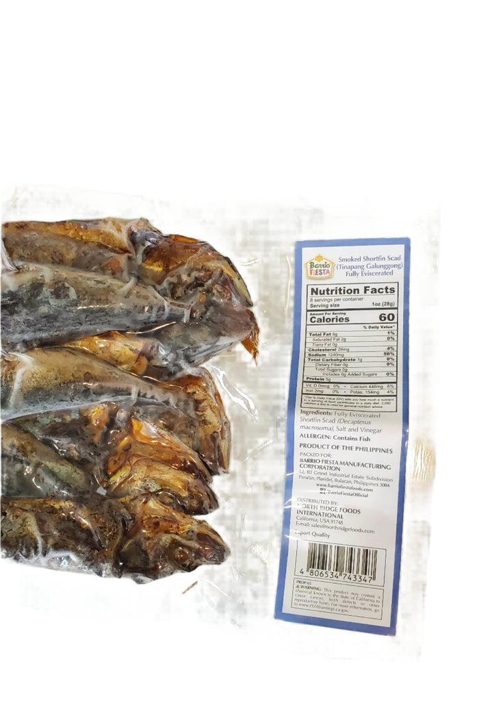 Barrio Fiesta Smoked Roundscad (Tinapang Galunggong) 227g (8oz)