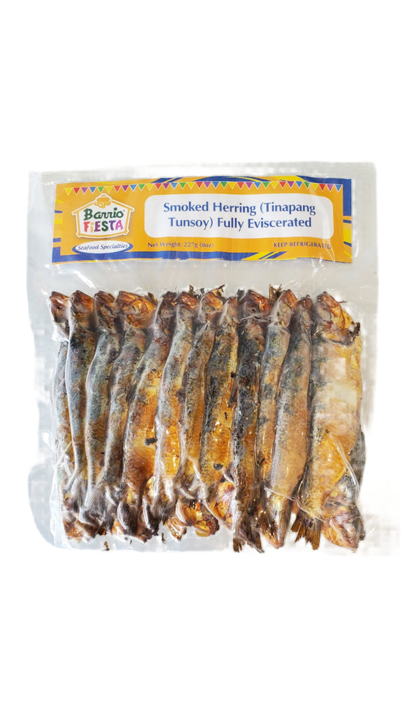 Barrio Fiesta Smoked Herring (Tinapang Tunsoy) Eviscerated 227g (8oz)
