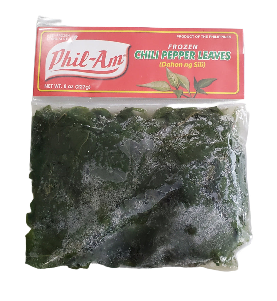 Phil-Am FROZEN Chili Pepper Leaves (Sili) 227g