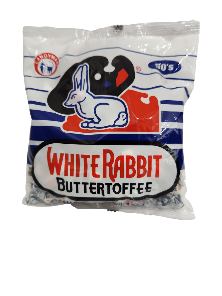 CandyMan White Rabbit Butter Toffee Candy 8.1oz (230g)