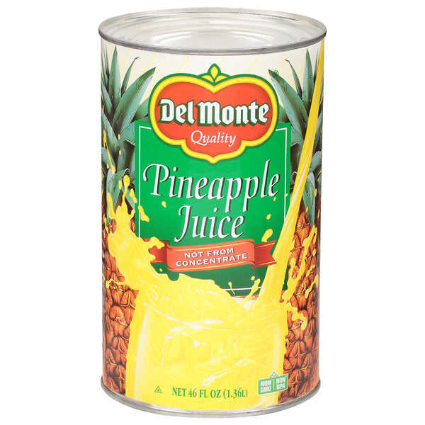 Del Monte Pineapple Juice Not From Concentrate 46 fl. oz. (1.36L)