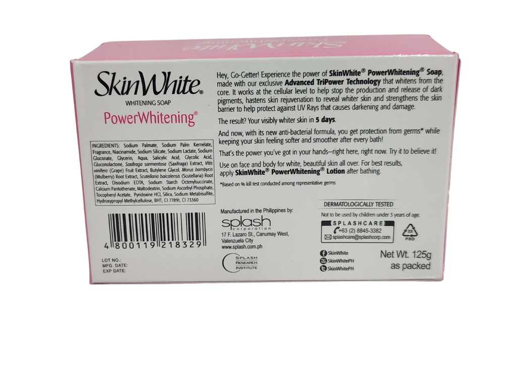 SkinWhite Whitening Soap Power Whitening 125g