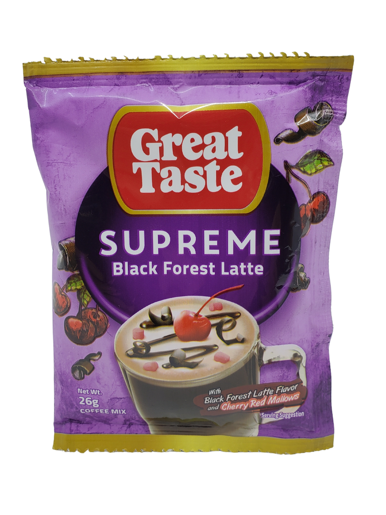 Great Taste Coffee Supreme Black Forest Latte 26g