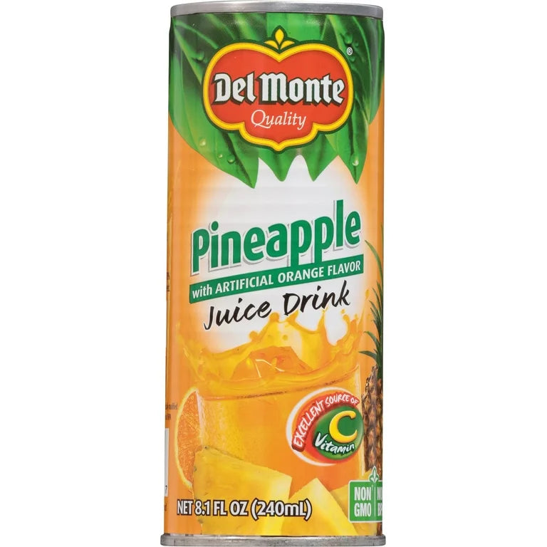 Del Monte Pineapple Orange Juice 8.1fl (240ml)