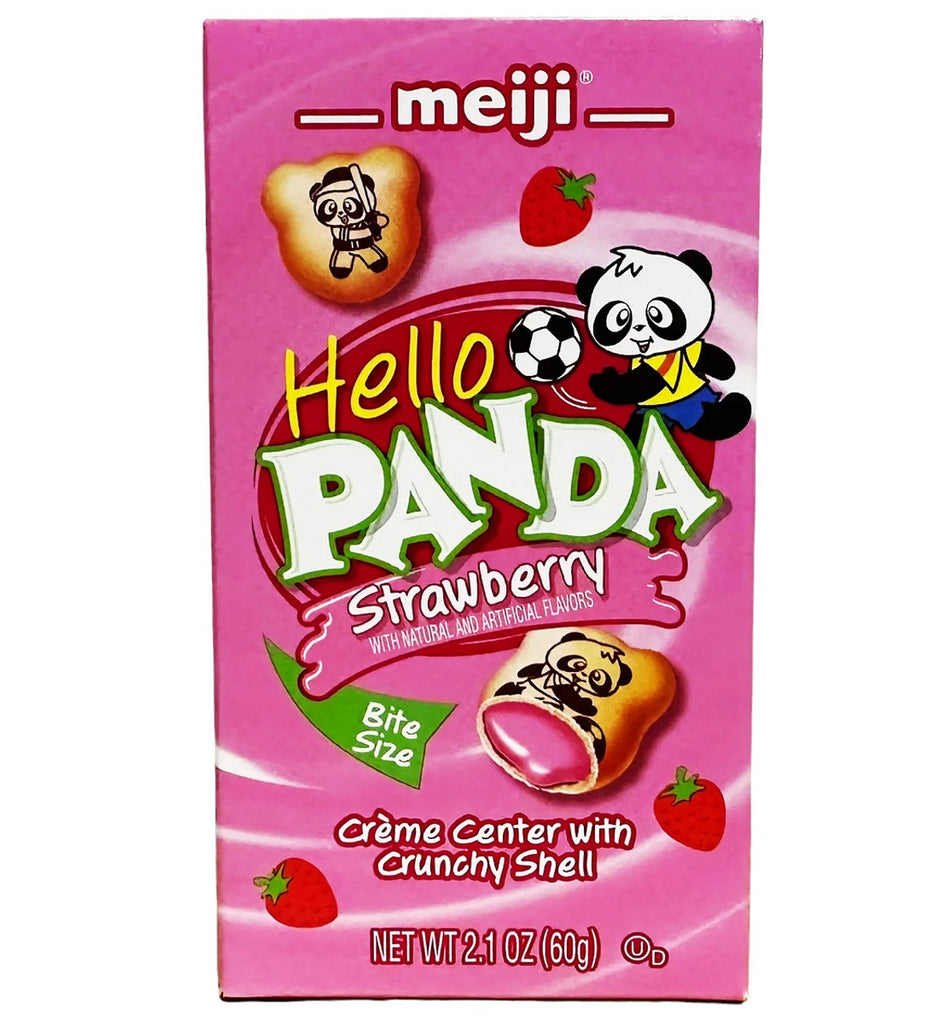 Meiji Hello Panda Strawberry 2.1oz (60g)