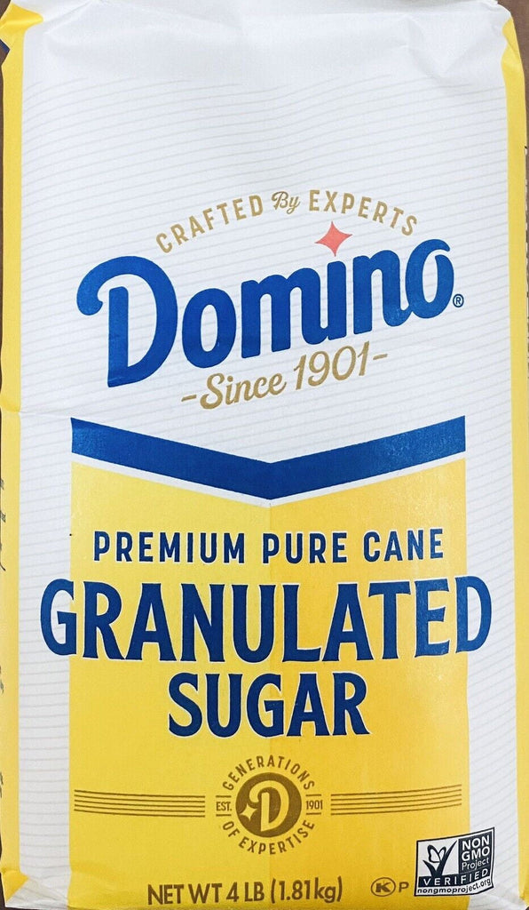 Domino Pure Cane Granulated Sugar 4lb (1.81kg)