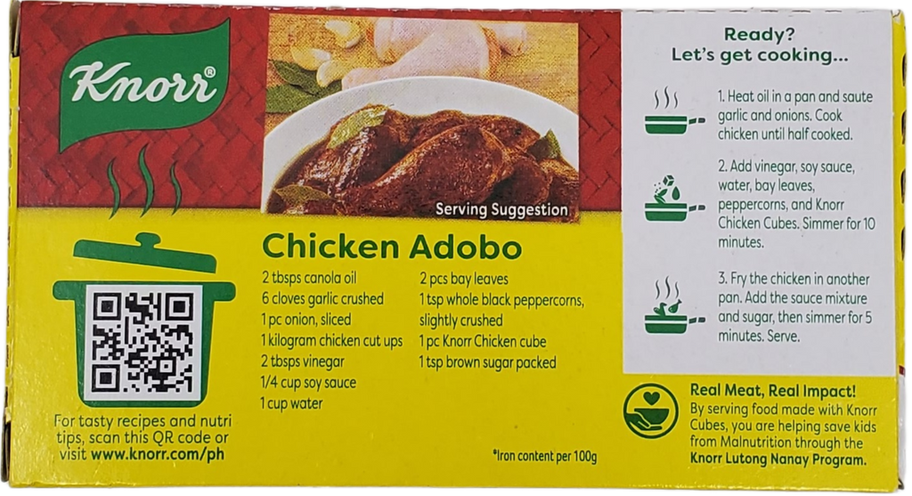 Knorr Chicken Broth Cubes