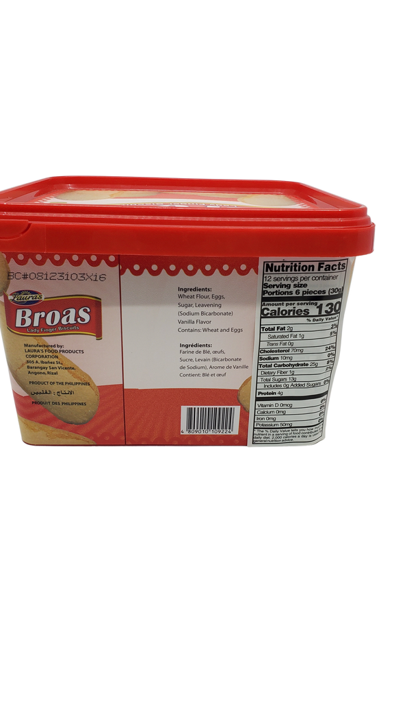 LAURAS Broas TUB 350g (12.35oz)