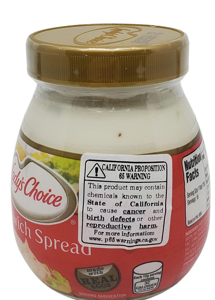 Lady's Choice Sandwich Spread 7.48fl (220mL)