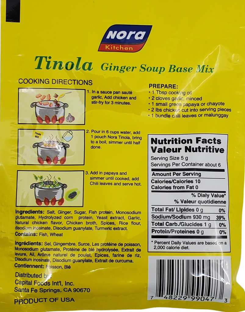 Nora TINOLA Mix 1.05oz (30g)