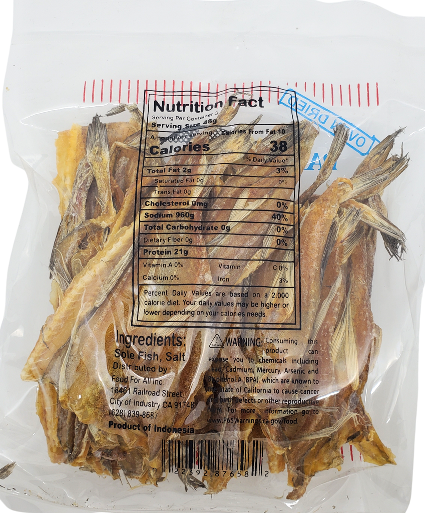 Pangasinan Fish Sarap Dried Jeprox 120g