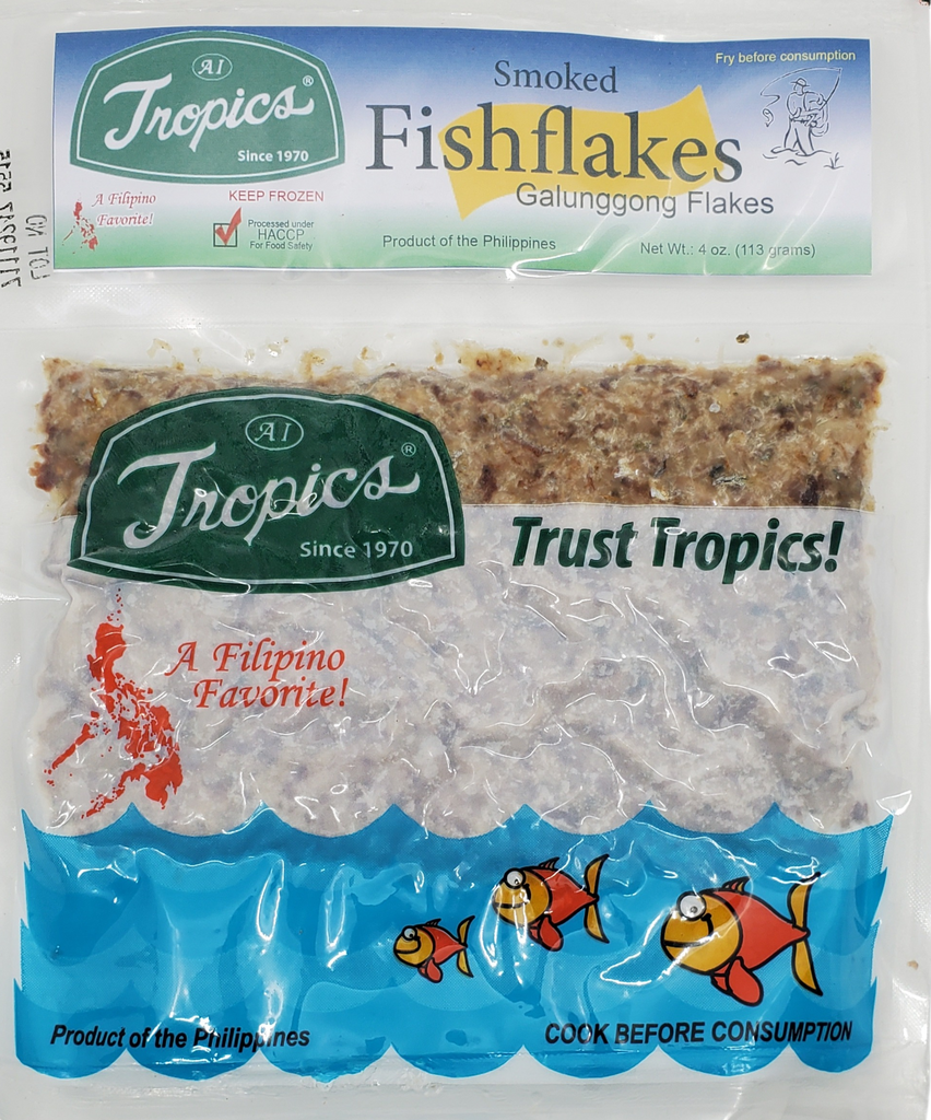 Tropics Smoked Fish Flakes Tinapa Flakes 4oz