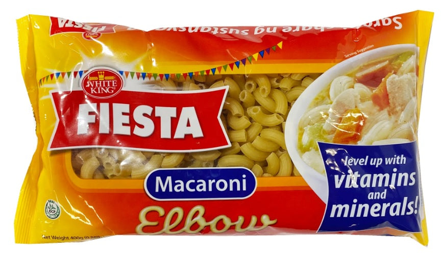 White King - Fiesta Elbow Macaroni (400g)