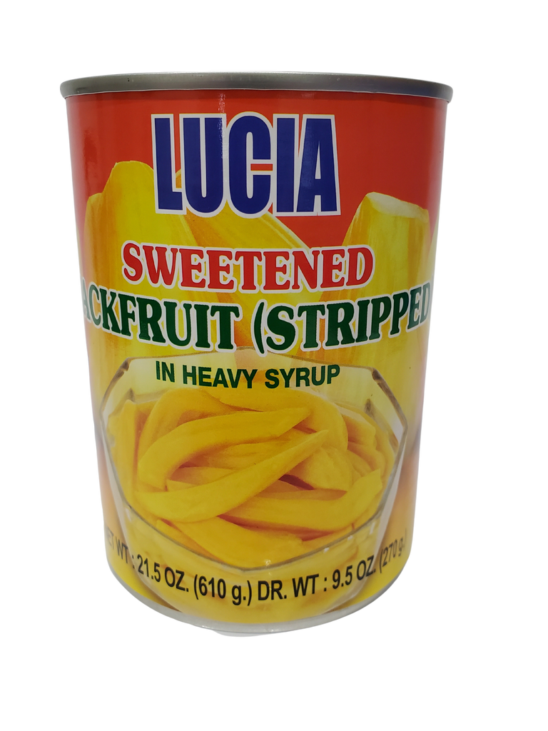 Lucia Sweetened Jackfruit (STRIPPED) in Syrup 21.5oz (610g)