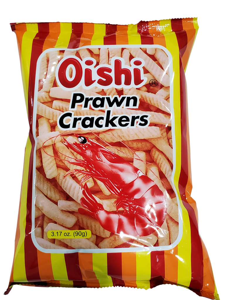 Oishi Prawn Crackers ORIGINAL (BIG) 3.17oz (90g)