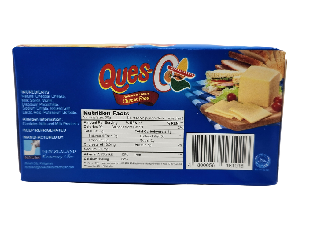 Ques-O Pasteurized Cheese 200g