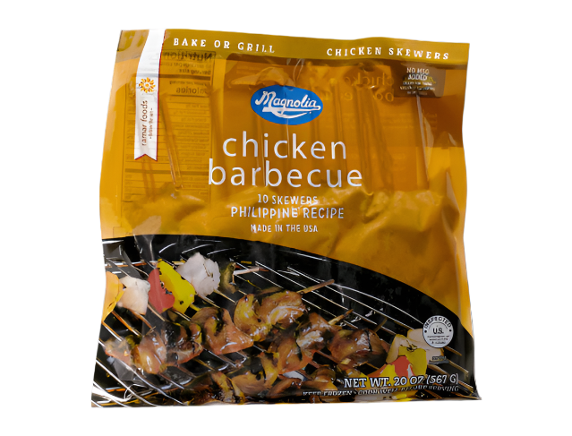 Magnolia Chicken Barbecue Skewers 20oz (567g)