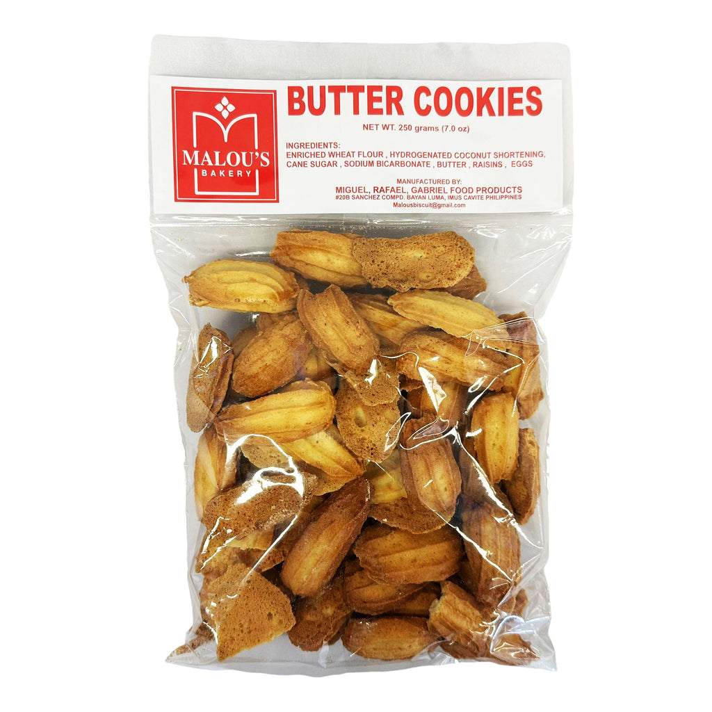 Malou's Butter Cookies 7.0oz (250g)