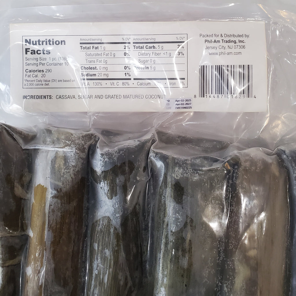Phil-am Frozen Cassava Cake Roll 3lbs