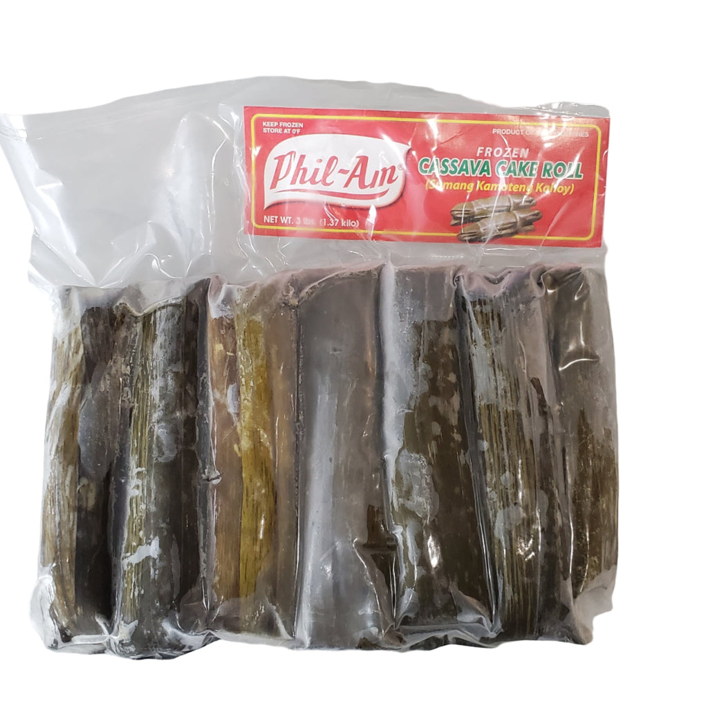 Phil-am Frozen Cassava Cake Roll 3lbs
