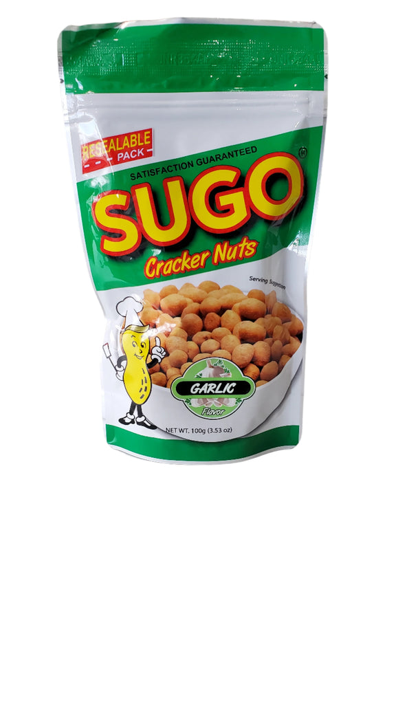 Sugo Cracker Nuts Garlic 100g (3.53 oz)