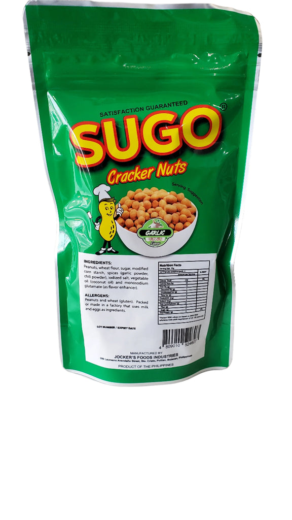 Sugo Cracker Nuts Garlic 100g (3.53 oz)