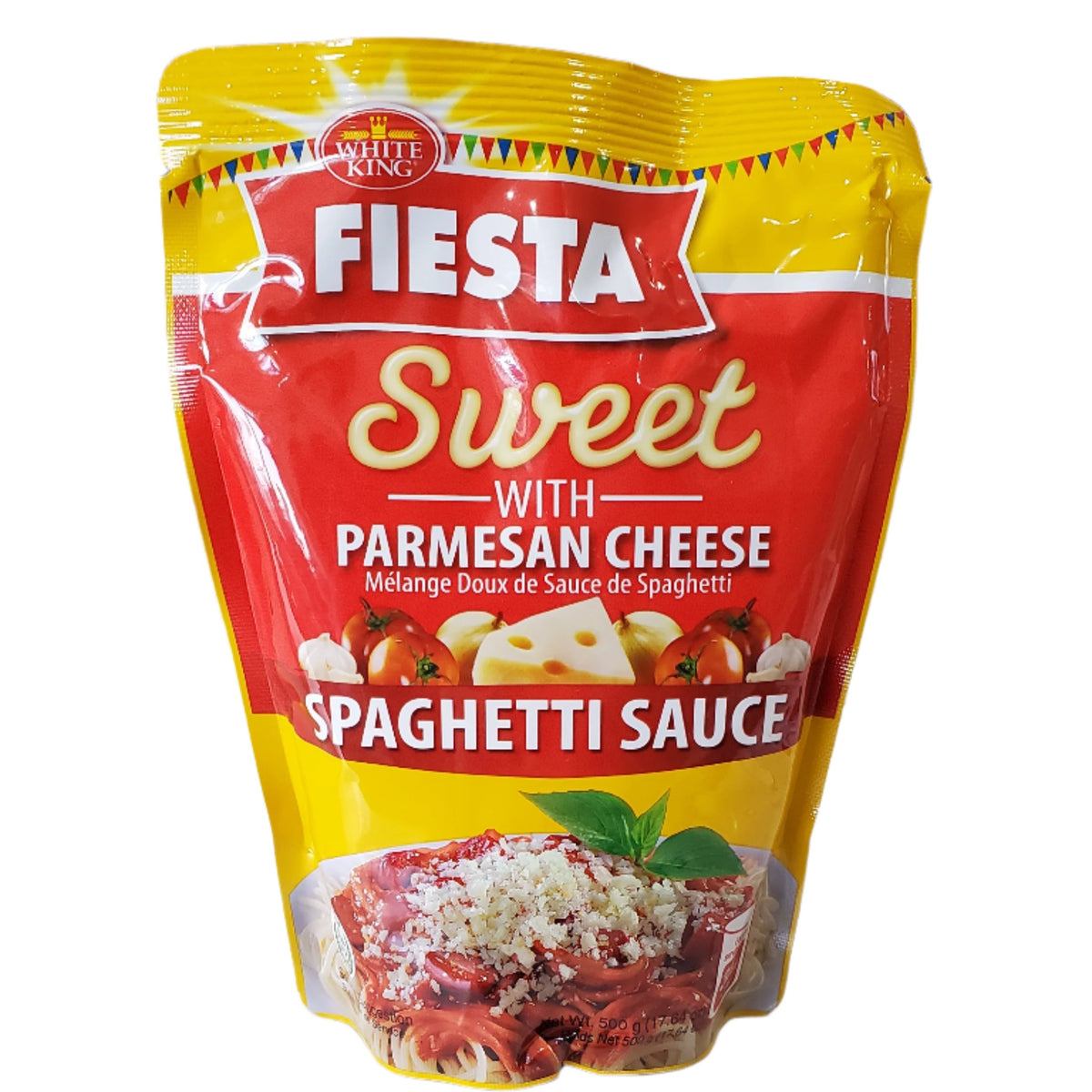 White King Fiesta SWEET Spaghetti Sauce with parmesan cheese (MED)  (500g)