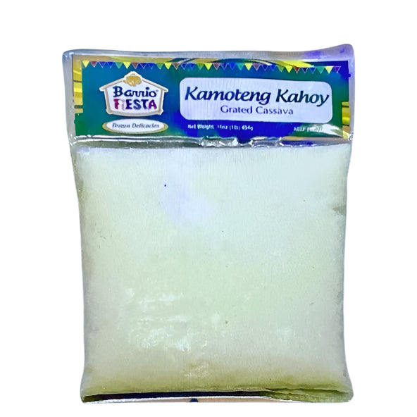 Barrio Fiesta Frozen Grated Cassava (Kinayod na Kamoteng Kahoy) 16oz