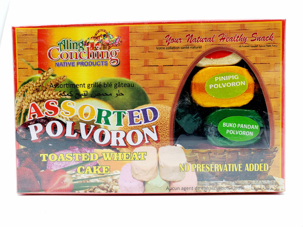 Aling Conching ASSORTED Polvoron (IN BOX) - 17.6oz (500g)