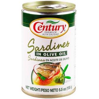 Century Sardines in Olive Oil 5.5oz