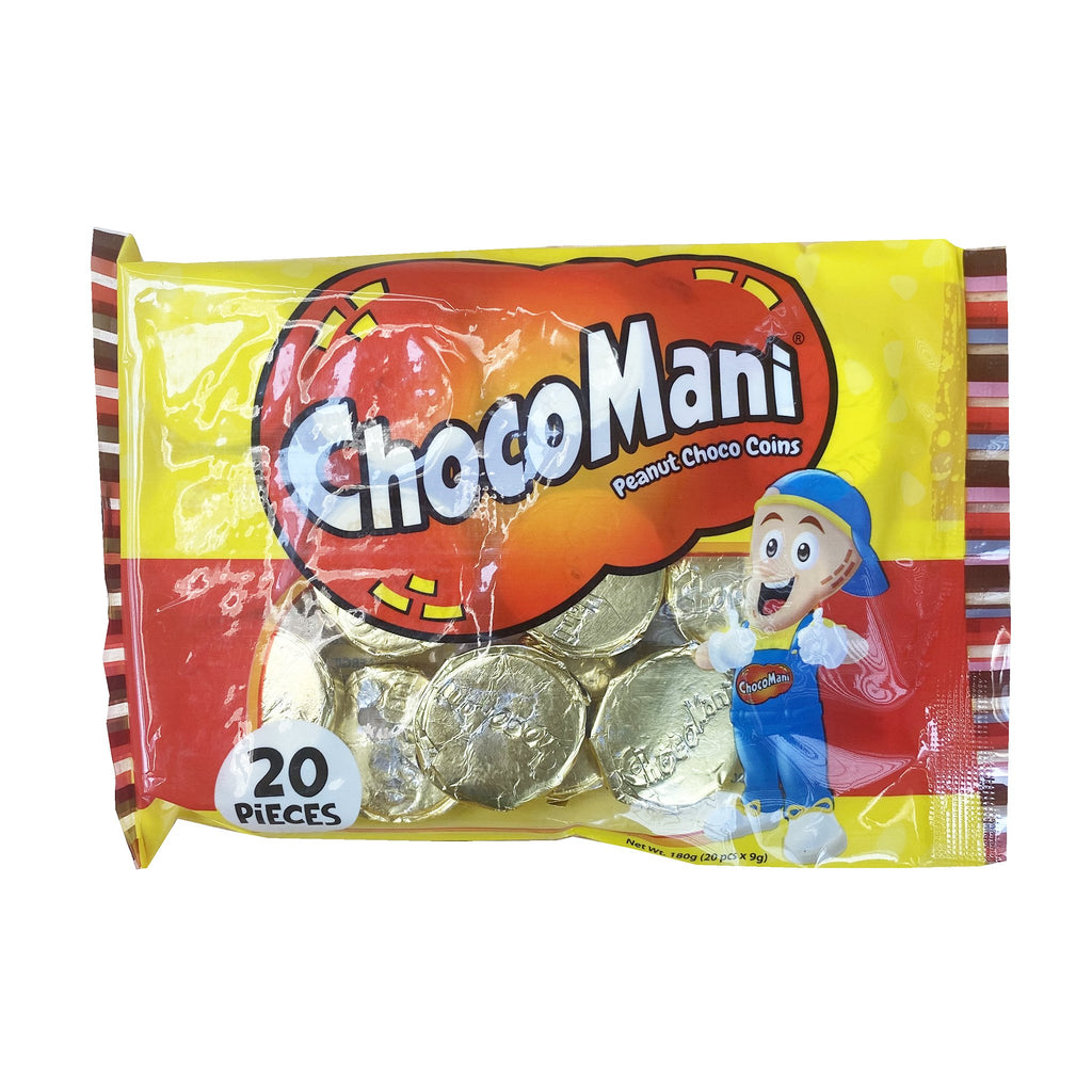 Choco Inu Coin Choco Mani Peanut CHOCO COINS 6.34oz - Pinoy Groseri | Pinoy Groseri