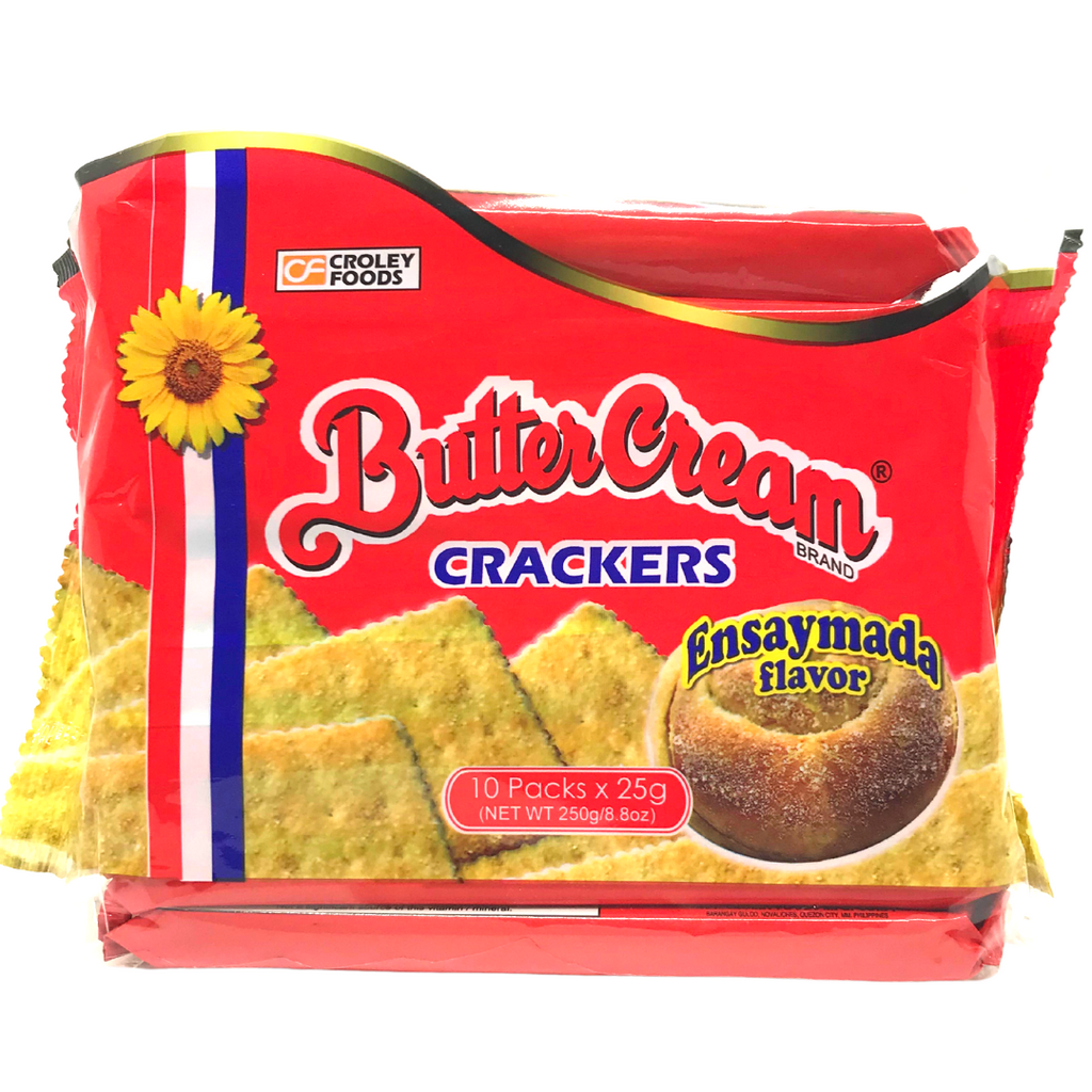 Croley Foods  Butter Creams Crackers ENSAYMADA 10 x 25g