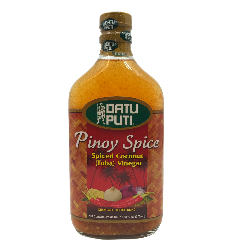 Datu Puti Pinoy Spice 12.68oz | Spiced Coconut Tuba Vinegar | Pinoy Groseri