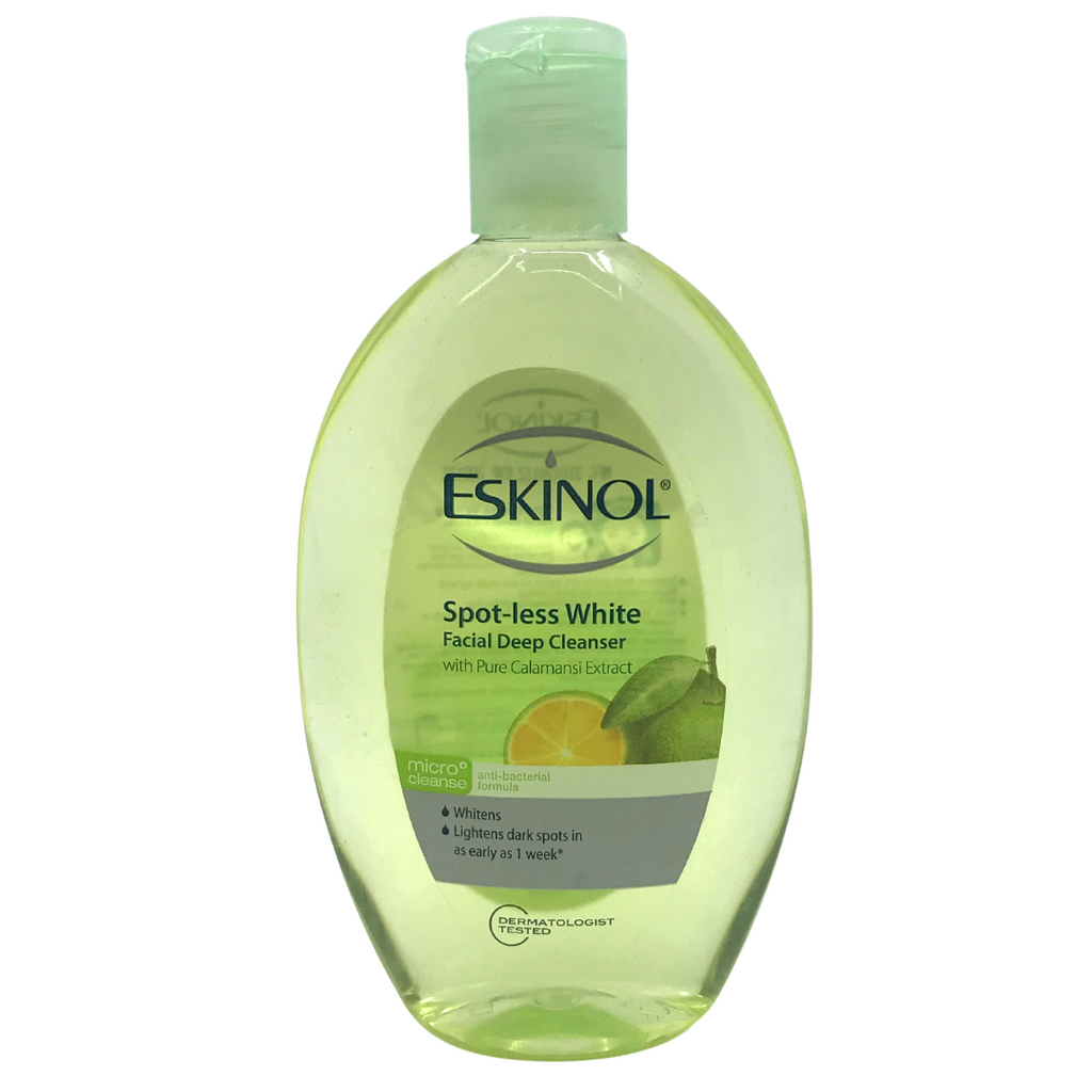 Eskinol Spot-less White Facial Deep Cleanser with Pure Calamansi Extract 7.6fl.oz (225ml)