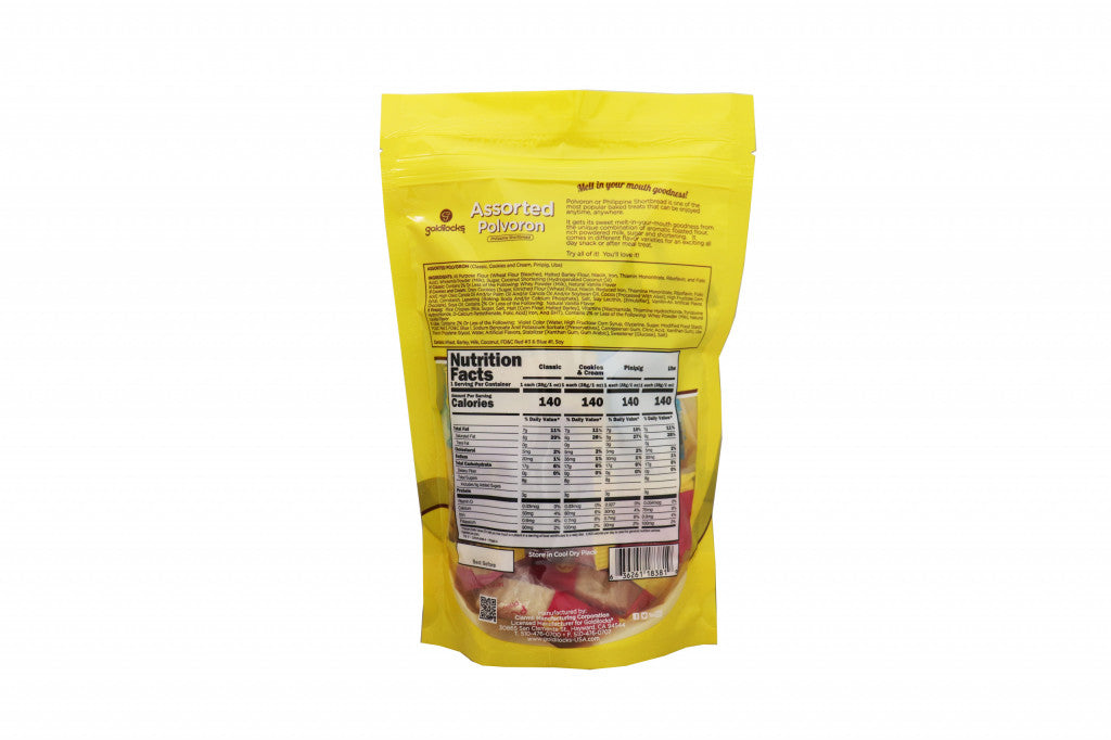 Goldilocks Polvoron (ASSORTED Flavor) 15oz