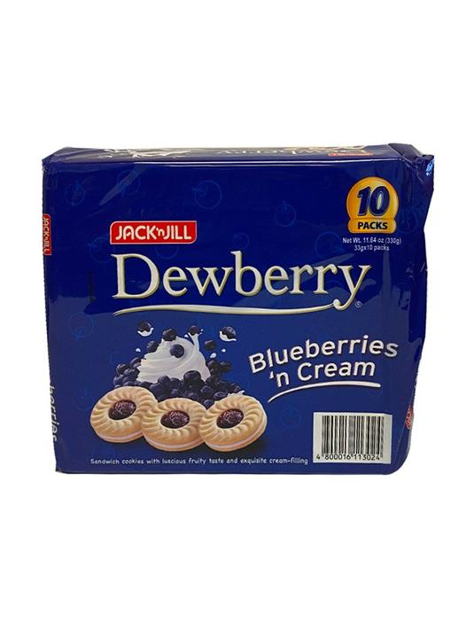 Jack and Jill Dewberry BLUEBERRIES and Cream 11.64oz
