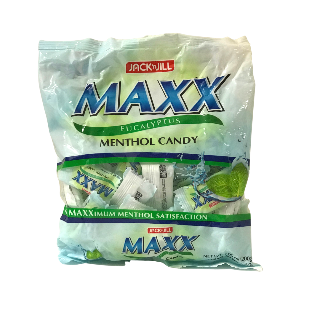 Jack and Jill Maxx EUCALYPTUS Menthol Candy 200g WHITE - Pinoy Groseri ...